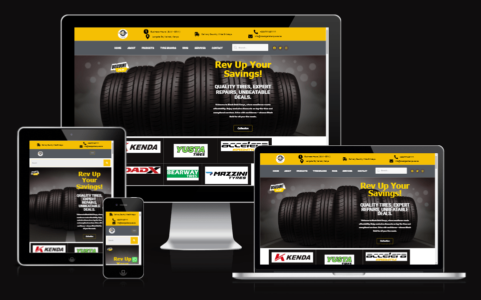 Black Gold Kenya Mockup